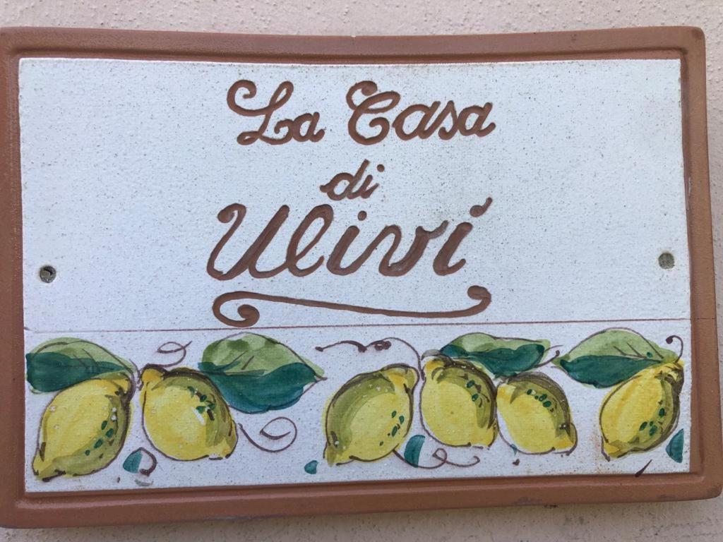 La Casa Di Ulivi Vila Piano di Follo Exterior foto